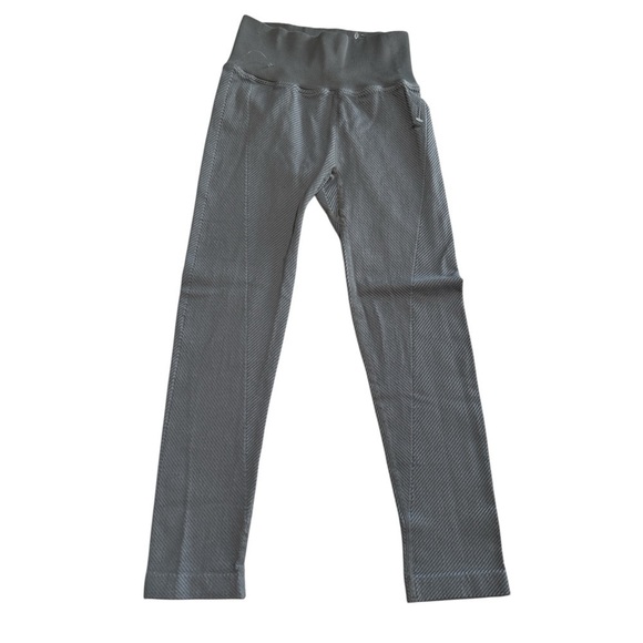 FP Movement by Free People Pants - Free People Movement Ribbed Full Length Gray Leggings Size Small